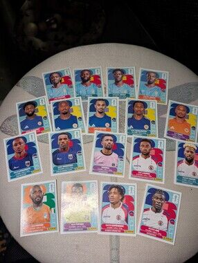 Panini Works Cup 2026 Lot Of Players Approx 18-20 Cards